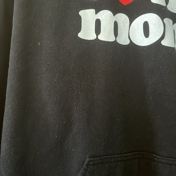 Danny Duncan I Love Hot Moms Black Hoodie Size Large - Picture 6 of 7